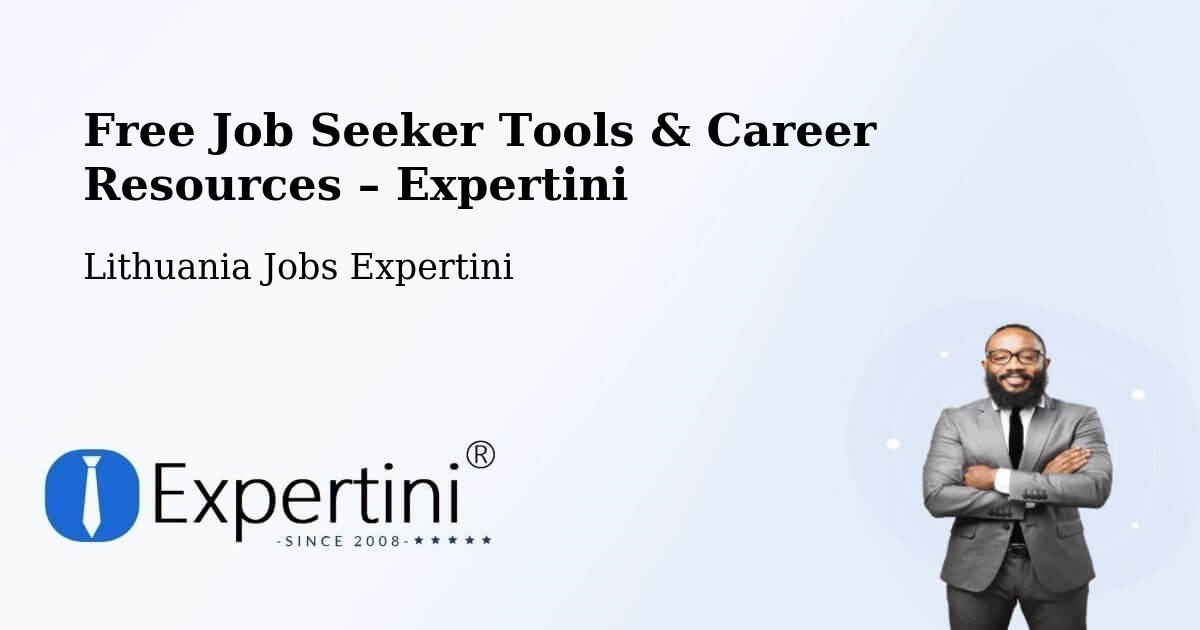 Free Job Seeker Tools & Career Resources – Klaipėda - Klaipėda, Lithuania Jobs Expertini