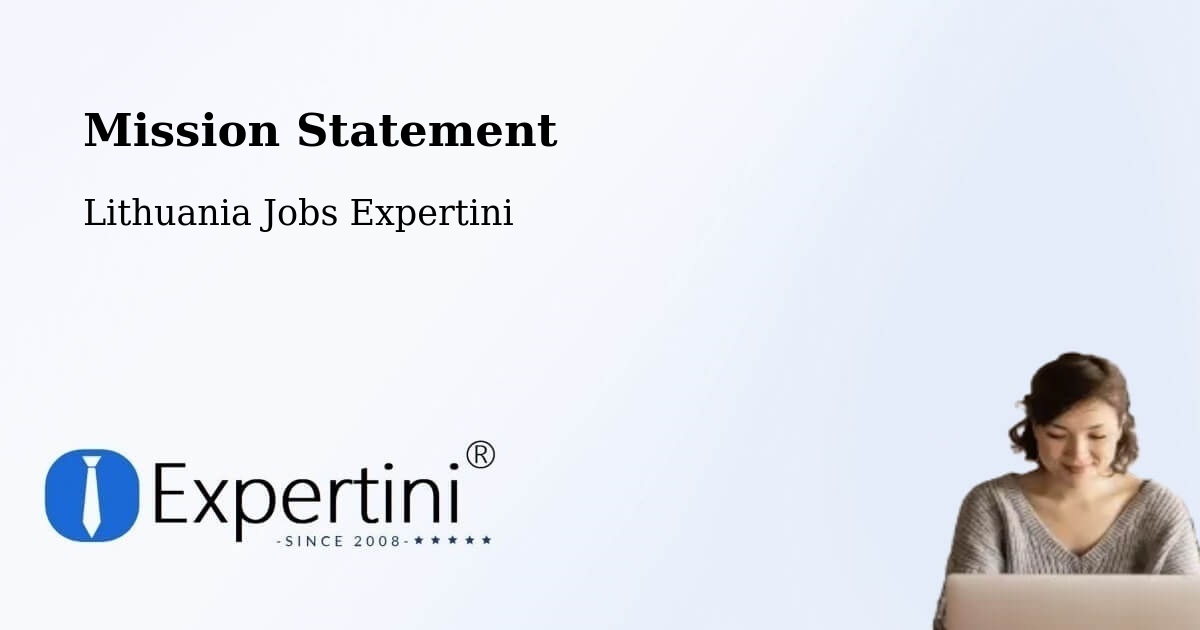 Corporate Mission – Klaipėda - Lithuania Jobs Expertini