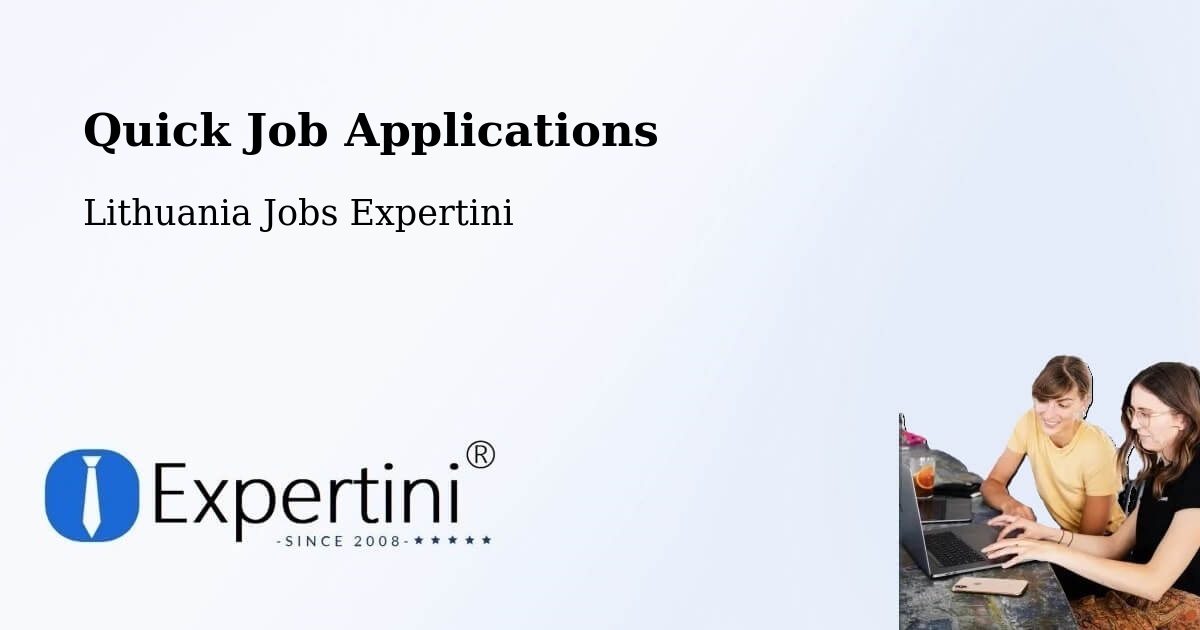 Quick Apply Feature – Klaipėda - Lithuania Jobs Expertini