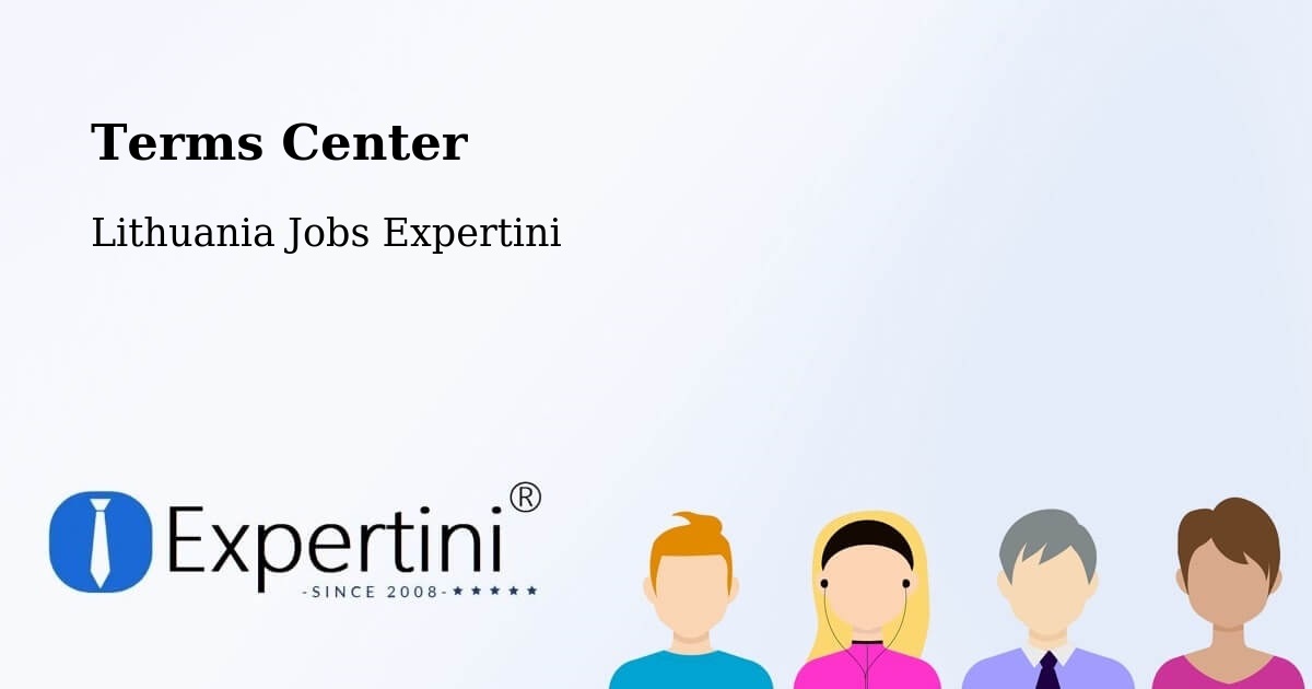 Terms of Service – Klaipėda - Lithuania Jobs Expertini